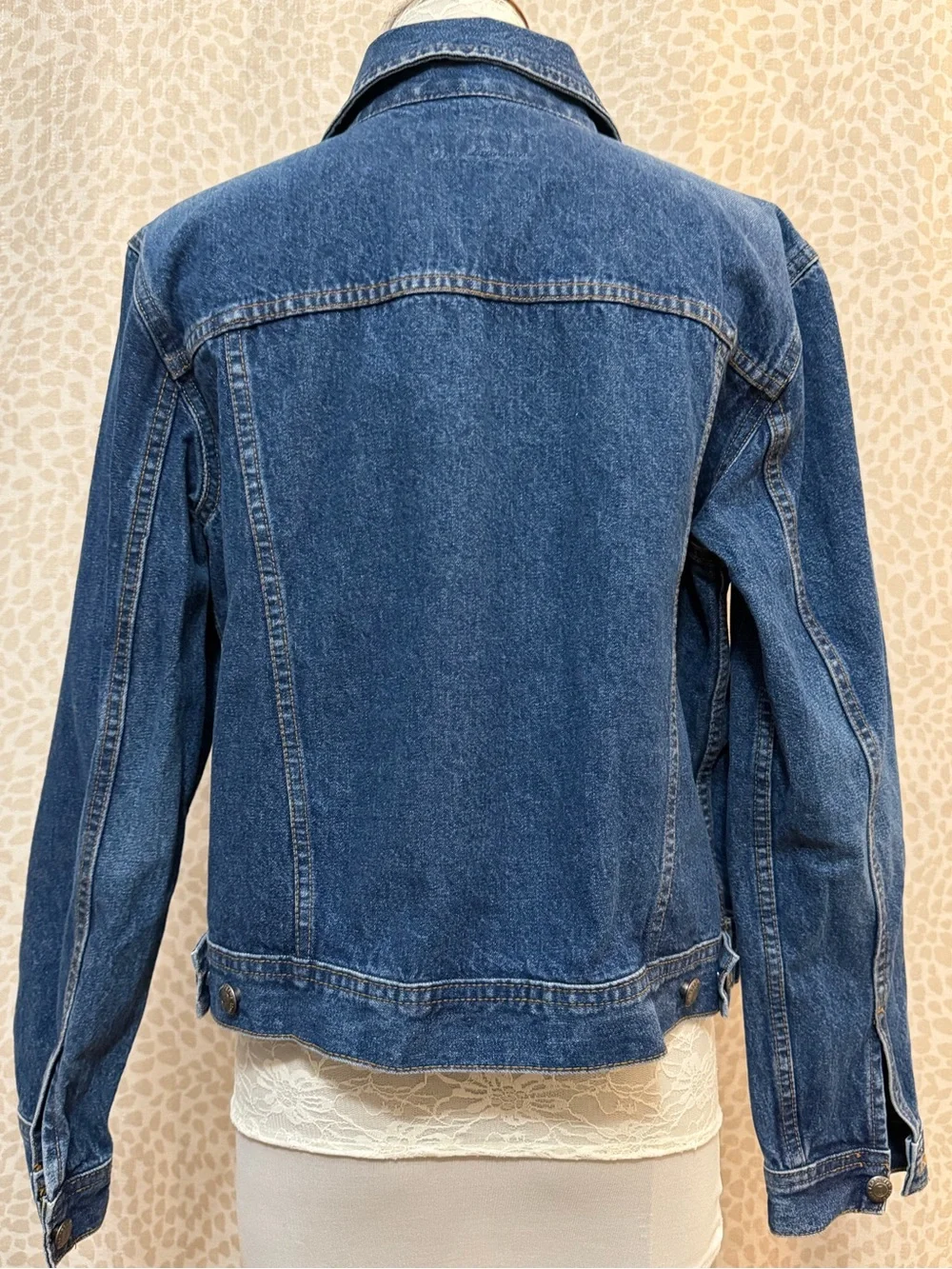 Classic Izod Blue Denim Jean Jacket
